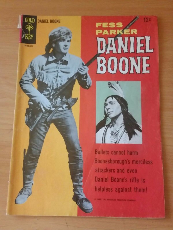 Daniel Boone #2 ~ VERY GOOD VG ~ 1965 GOLD KEY COMICS