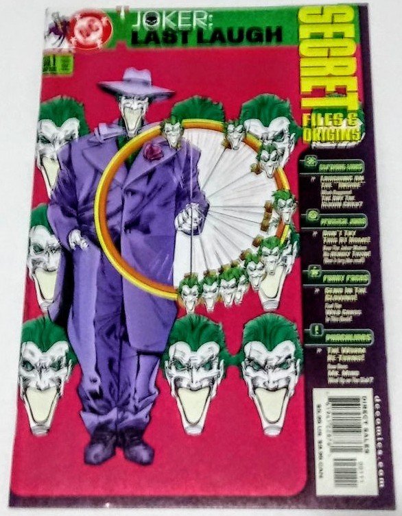 Joker Last Laugh: Secret Files #1 (VF/NM) 2001 DC Comics ID74H