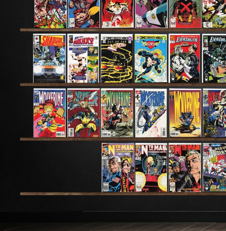 Huge Lot 150+ Comics with X-Factor, Wolverine, Fantastic Four & More!