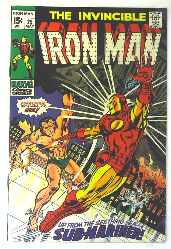 Iron Man (1968 series)  #25, VF+ (Actual scan)