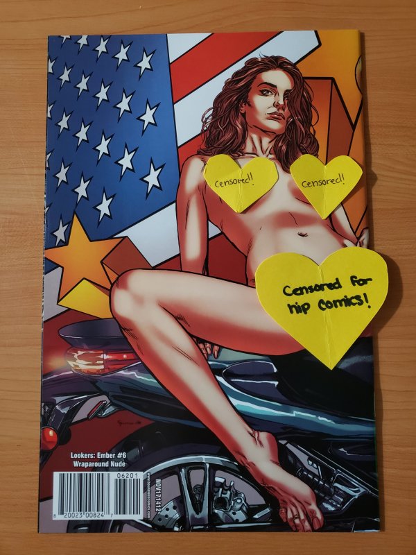 Lookers / Ember #6 Wraparound Nude Variant Cover