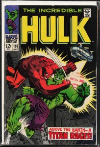 The Incredible Hulk #106 (1968) Hulk