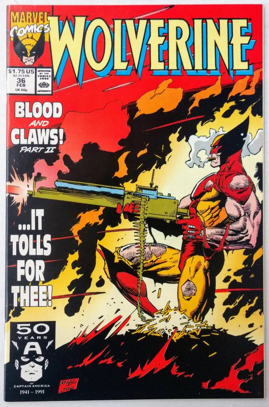 Wolverine #36 (NM)(1991)