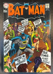 (1969) BATMAN #214 BATGIRL Appearance!