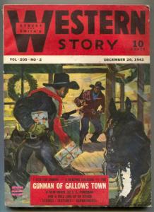 Western Story Pulp December 26 1942- Gunman of Gallows Town G