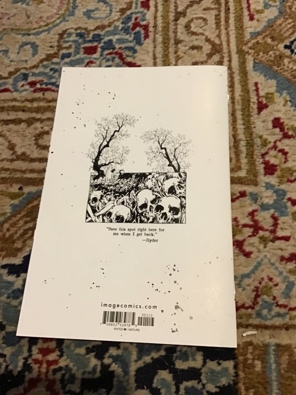 Ain't No Grave #1 3rd Print Cover 2024 PRICE DROP! Rare virgin cover super-grade