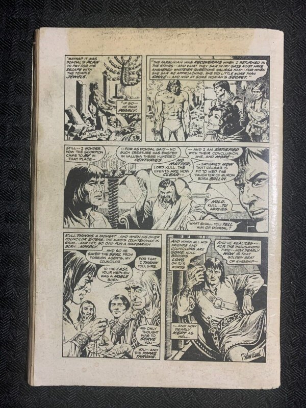 1980 KULL THE CONQUEROR Pocket/Digest #3 VG- 3.5 Marie & John Severin