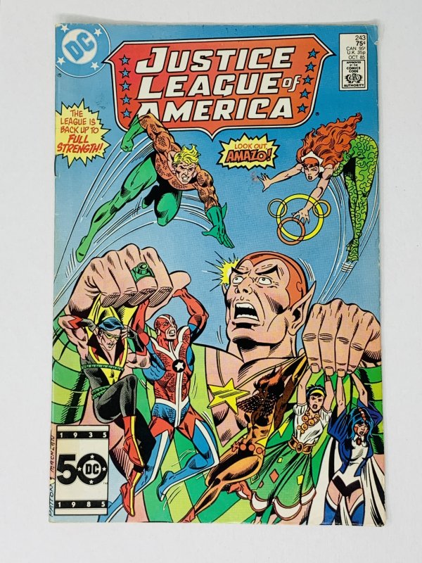 Justice League of America #243 (1985) YE20