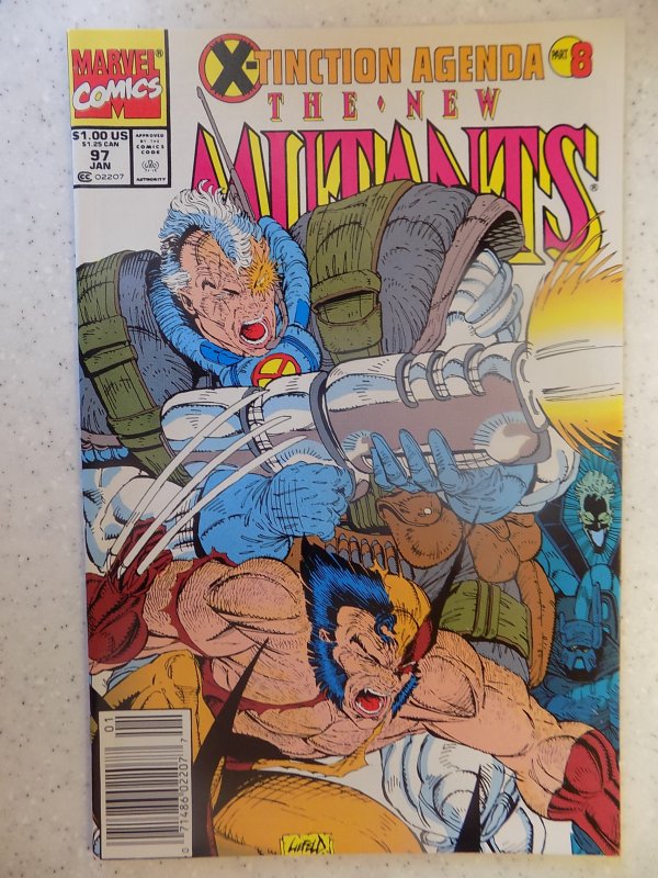 NEW MUTANTS # 97 LIEFELD HOT MOVIE