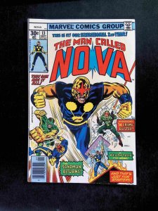 Nova #13  Marvel Comics 1977 VF Newsstand