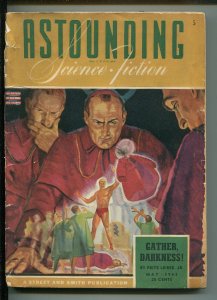 ASTOUNDING SCIENCE FICTION 05/1943-PULP SCI-FI-TIMMONS-KUTTNER-LEIBER-JONES-vg