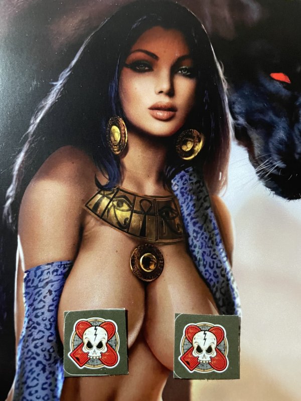 FARO'S LOUNGE #1 BLACK PANTHER COMIC CONNECTION EXCLUSIVE LTD 75 NM+