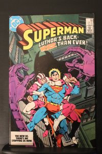 Superman #401 (1984) High-Grade NM- Luthor's Back Wow!