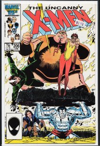 The Uncanny X-Men #206 (1986) X-Men