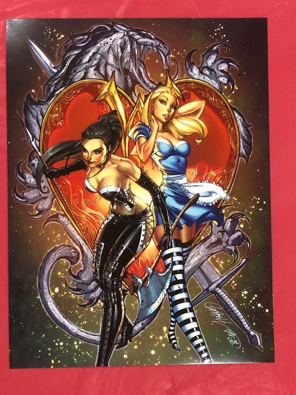 ZENESCOPE ALICE IN WONDERLAND GRIMM FAIRY TALES POSTER12X16NM ASYLUM CAMPBELL