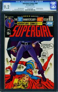 ADVENTURE COMICS #400-CGC 9.2 SUPERGIRL-KEY ISSUE-DC-0259184008