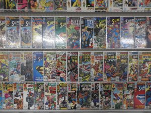 Huge Lot 140+ Comics W/ Superman, Spider-Man, Hulk +More! Avg. VF-