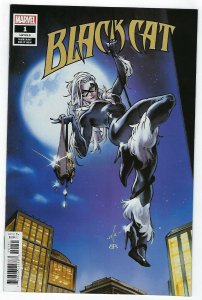 Black Cat # 1 Villa Variant Cover NM Marvel King In Black