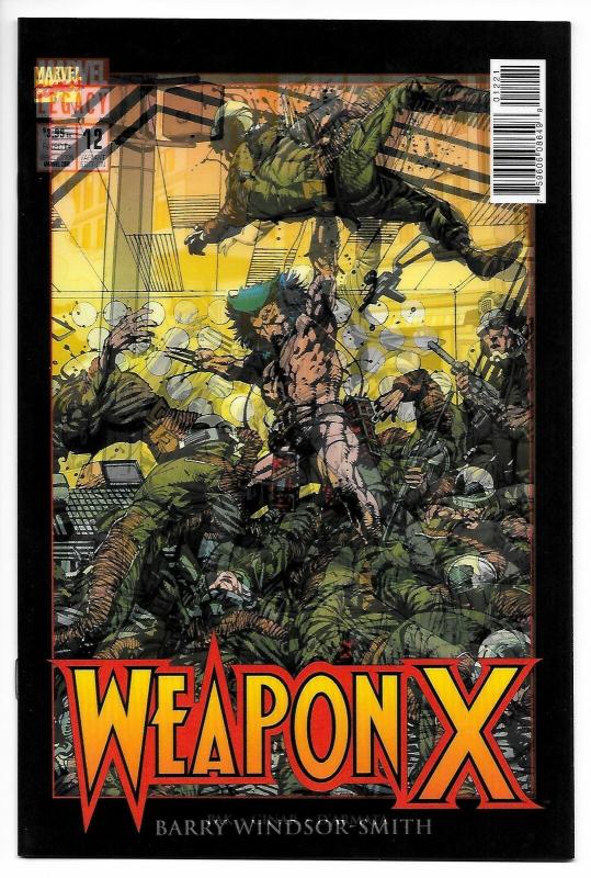 Weapon X #12 Barry Smith Wolverine Lenticular 3D Variant