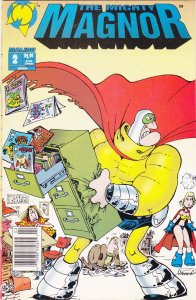 Mighty Magnor, The #2 (Newsstand) FN ; Malibu | Sergio Aragones