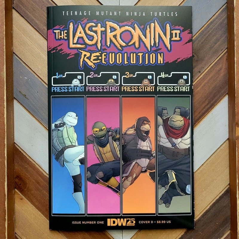 TMNT: The Last Ronin II Re-Evolution #1 NM/New DELGADO Variant Cover (2024 IDW)