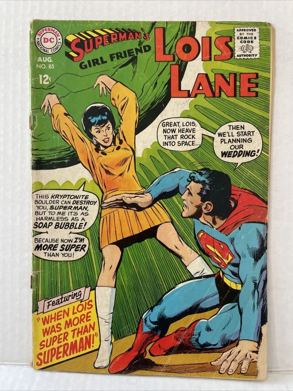 Superman’s girlfriend Lois Lane #85 Neal Adams READER GRADE 