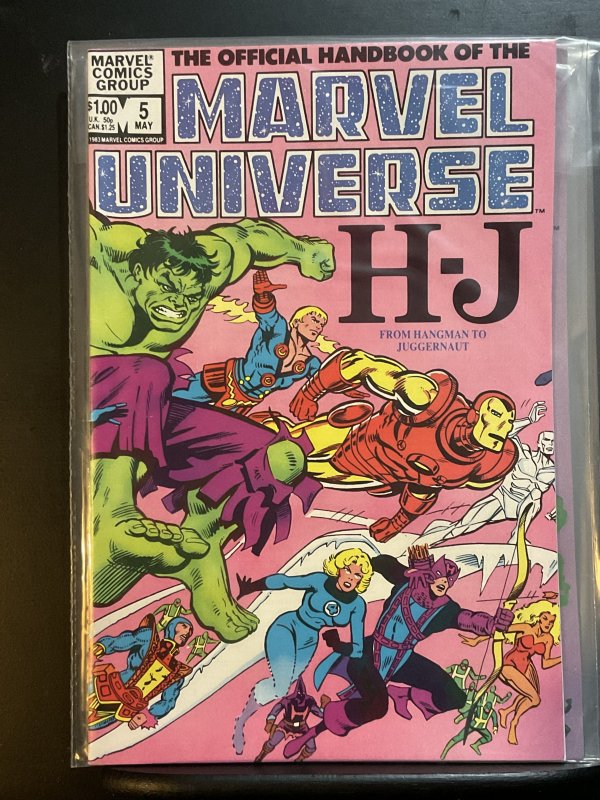 The Official Handbook of the Marvel Universe #5 (1983)