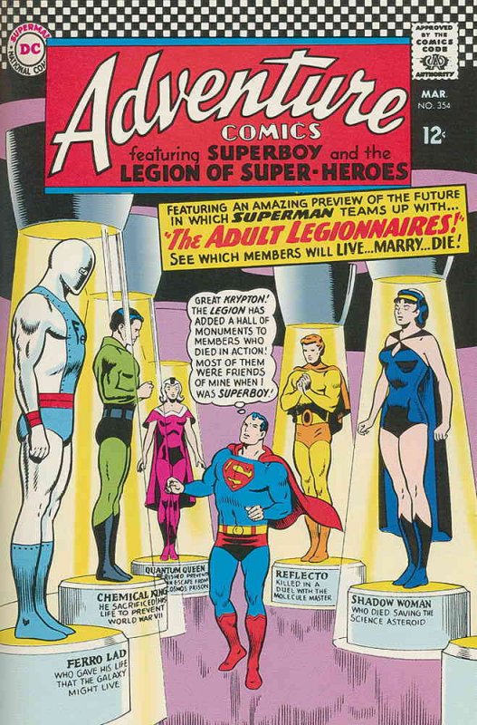 Adventure Comics #354 VG ; DC | low grade comic Superboy Legion of Super-Heroes