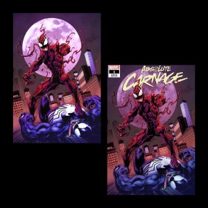 ABSOLUTE CARNAGE #1 MARK BAGLEY VIRGIN VARIANT SET NM  SONNYS COMICS