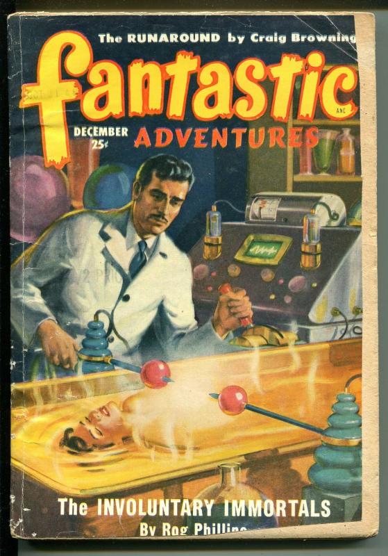 FANTASTIC ADVENTURES 1/1949-ZIFF-DAVIS-PULP SCI-FI-SWIATEK-PHILLIPS-BROWNING-fr