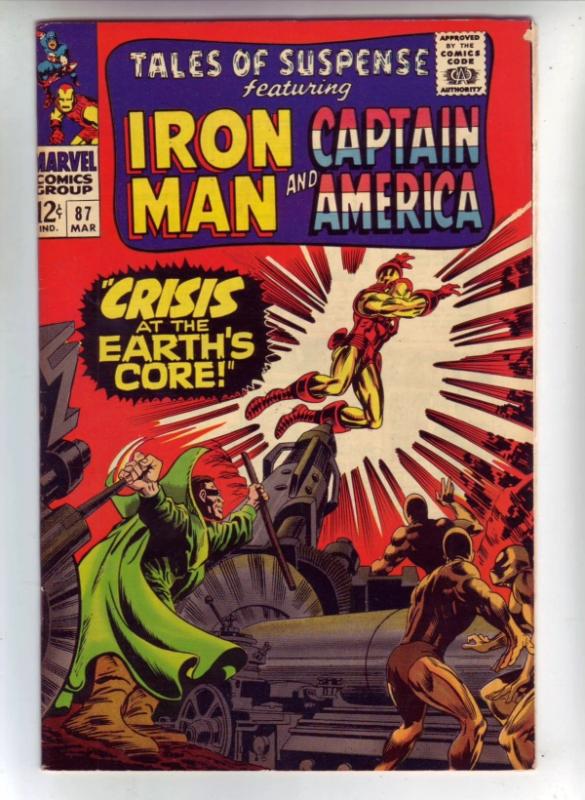 Tales of Suspense #87 (Mar-67) NM- High-Grade Iron Man, Captain America