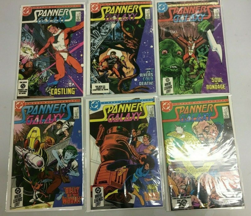 Spanner's Galaxy set;#1-6 NM (1984 DC)