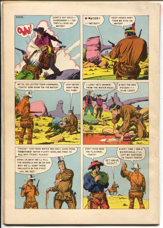 Tonto #13 1954-Dell-Lone Ranger's Indian Companion-excellent art-VG/FN