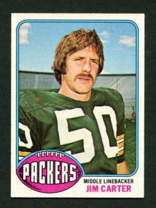 1976 Topps Jim Carter #141 NM-MT+ Green Bay Packers