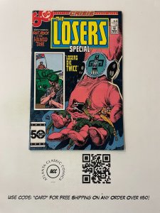 The Losers Special # 1 VF DC Comic Book Crisis Cross-Over Joe Kubert Art 6 J226