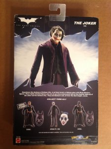 The Dark Knight Movie Masters Joker figure MOC Batman Heath Ledger