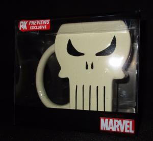 Marvel Heroes Punisher Symbol PX Molded Coffee Cup / Mug - New!