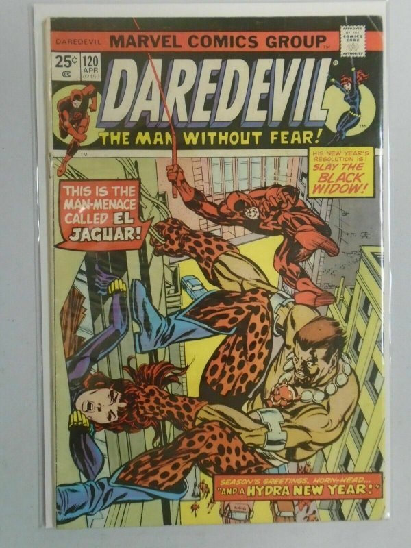 Daredevil #120 1st Appearance of El Jaguar 4.0 VG (1975 1st Series)