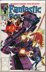 Fantastic Four #344 (1990) Fantastic Four