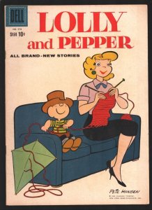 Lolly and Pepper-Four Color Comics #978 1958-Dell-Pete Hansen art-Based on th...