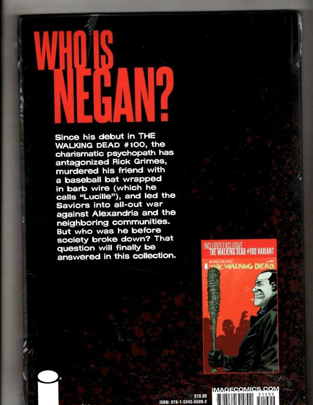 Lot Of 2 Here's Negan Image SEALED Comic Books HARDCOVER Graphic Novel J345