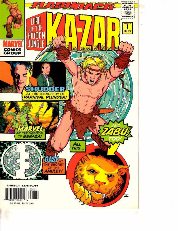 Lot Of 2 Ka-Zar Marvel Comic Book #1 Annual '97 Batman BH43