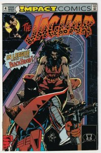 The Jaguar #4 November 1991 Impact Comics DC