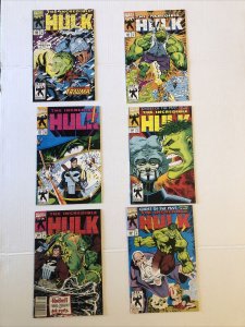 Incredible Hulk #394 - 399 Lot Of 6