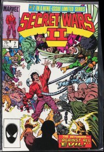Secret Wars II #7 (1986) Spider-Man