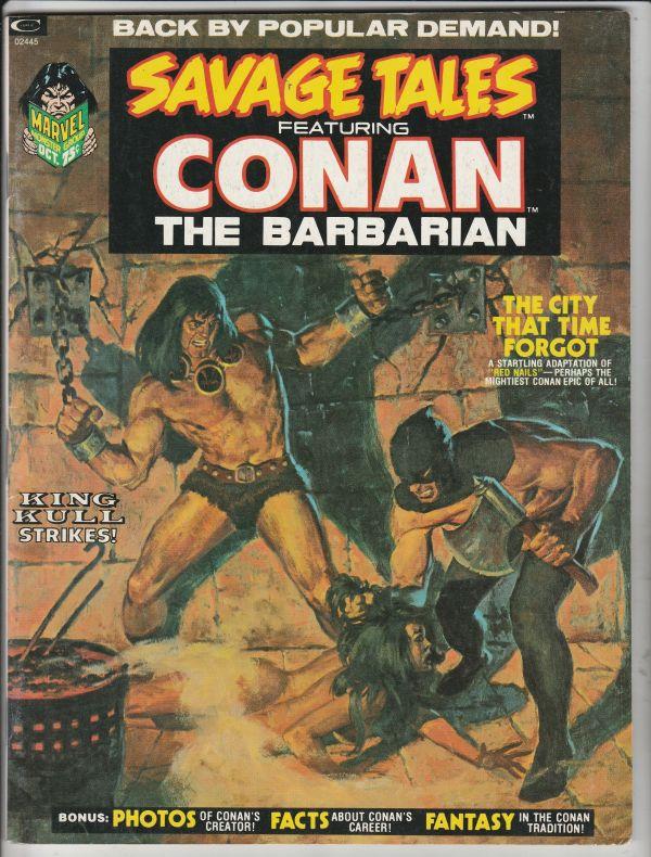 Savage Tales #2 (Oct-73) NM- High-Grade Conan the Barbarian