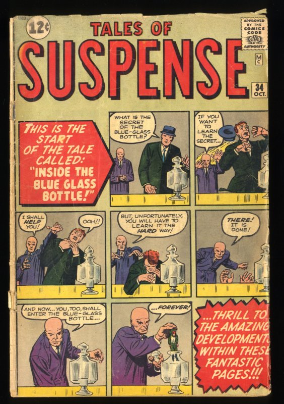 Tales Of Suspense #34 Read Description!