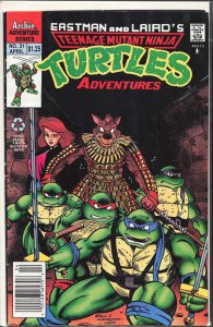 Teenage Mutant Ninja Turtles Adventures #31 (1992)