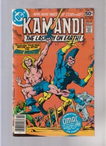 Kamandi, The Last Boy On Earth #59 - Starlin & Rubinstein Cover Art! (7.0) 1978