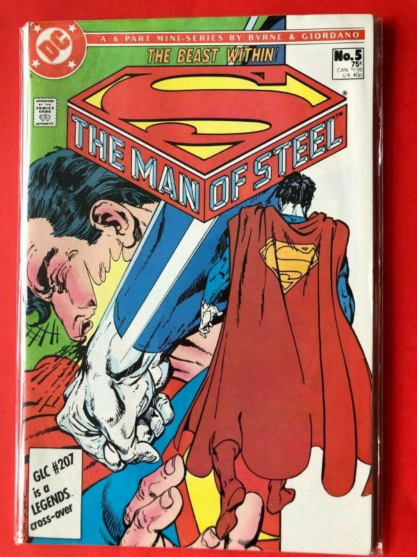 SUPERMAN THE MAN OF STEEL #5 1986 DC /  / HIGH QUALITY